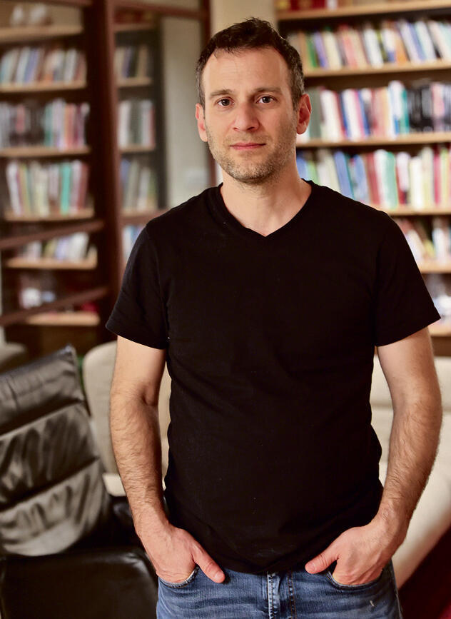 "חשבתי על טחורים, על משהו חולף". רובי ולדמן (41) | צילום: אלכס קולומויסקי yk14305556