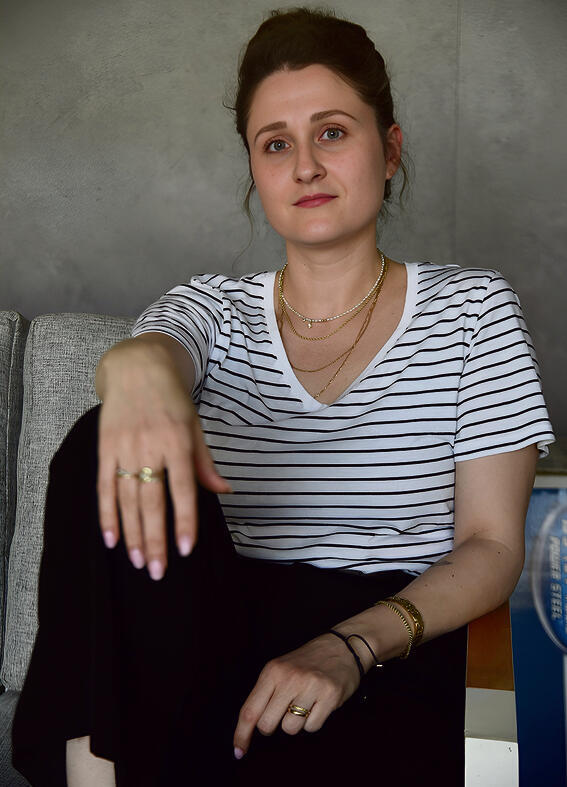 "הייתי בטוחה שהכל תקין". דריה גוכלר (35) | צילום: אביהו שפירא yk14305661