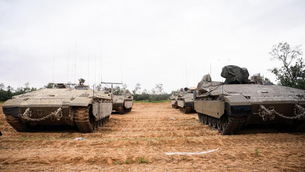 צילום: דובר צה"ל אוגדה 36 החלה בהיערכות לפעילות בפיקוד הדרום