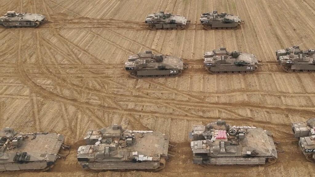 כוחות האוגדה נערכים בפיקוד הדרום (צילום: דובר צה"ל) אוגדה 36 החלה בהיערכות לפעילות בפיקוד הדרום
