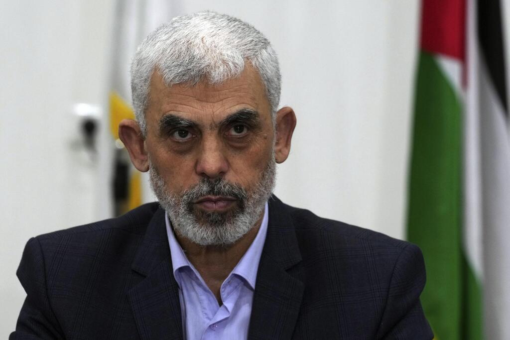 Yahya Sinwar (Photo: Adel Hana, AP) יחיא סינוואר