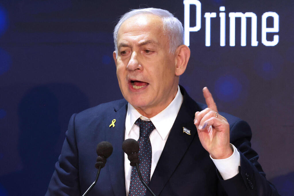 ראש הממשלה בנימין נתניהו (צילום: Menahem KAHANA / AFP) ראש הממשלה בנימין נתניהו
