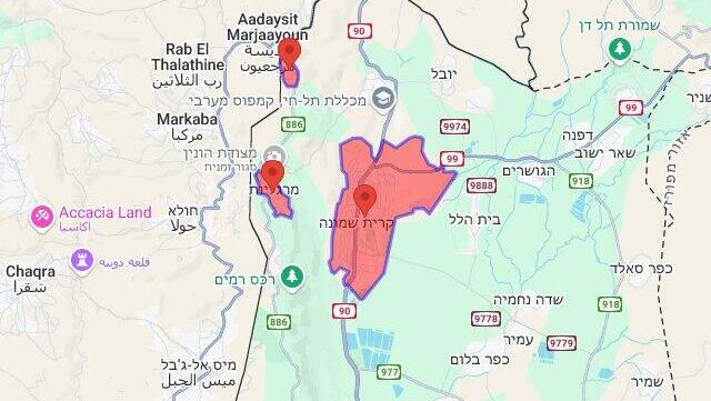 אזעקות בצפון