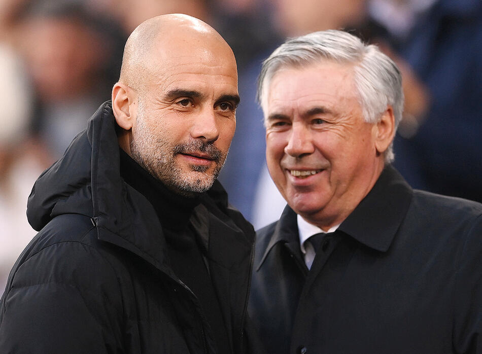 אנצ'לוטי ופפ. הצעה מפתה | צילום: Laurence Griffiths/Getty Images yk14314577