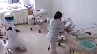 סין אחיות מצילות תינוקות בזמן רעידת האדמה רעש אדמה רעידת אדמה ב מיאנמר