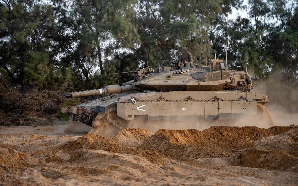 פעילות כוחות אוגדה 36 במסדרון מורג ברצועת עזה (צילום: דובר צה"ל) תיעוד מפעילות כוחות אוגדה 36 במסדרון מורג ברצועת עזה