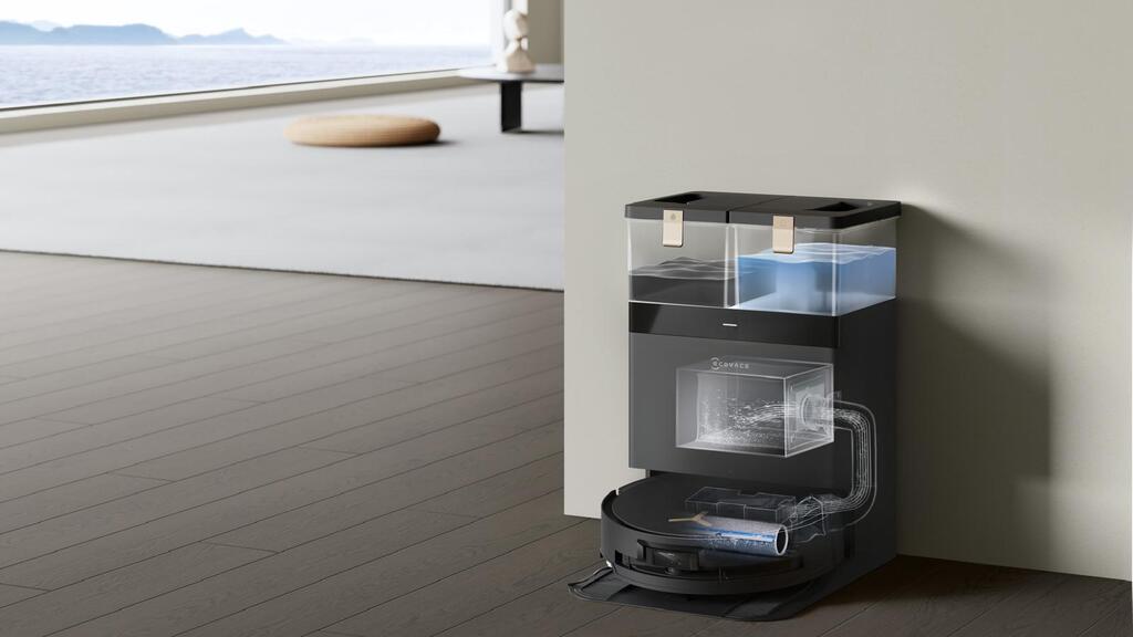 דגם ECOVACS X8 PRO OMNI (קרדיט: ECOVACS Robotics) ECOVACS T50 PRO OMNI