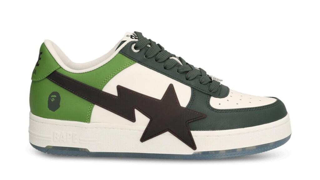 1,390 שקל, Bape ב-Five Point Four שרונה (צילום: יחצ) נעלי סניקרס של BAPE