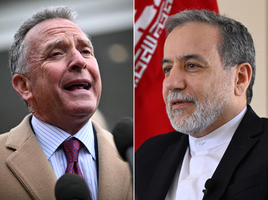 שר החוץ של איראן עבאס עראקצ'י השליח המיוחד של ארה"ב למזרח התיכון סטיב וויטקוף שיחות גרעין