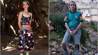 מימין: יהונתן בנינו, תסריטאי, בן 27, מחיפה | מיקה רמון, מעצבת, בת 31, מתל אביב