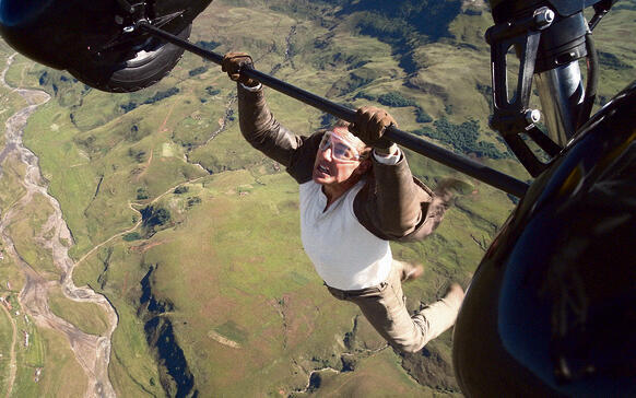 טום קרוז בסרט "משימה בלתי אפשרית" | צילום: באדיבות טוליפ אנטרטיימנט yk14331017