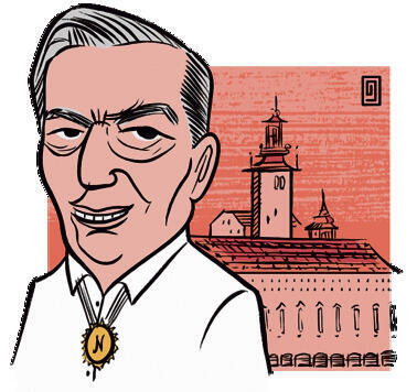 מריו ורגס יוסה | איור: ירמי פינקוס yk14332963