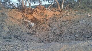 מטוס קרב הפיל בשוגג פצצה בעוטף עזה