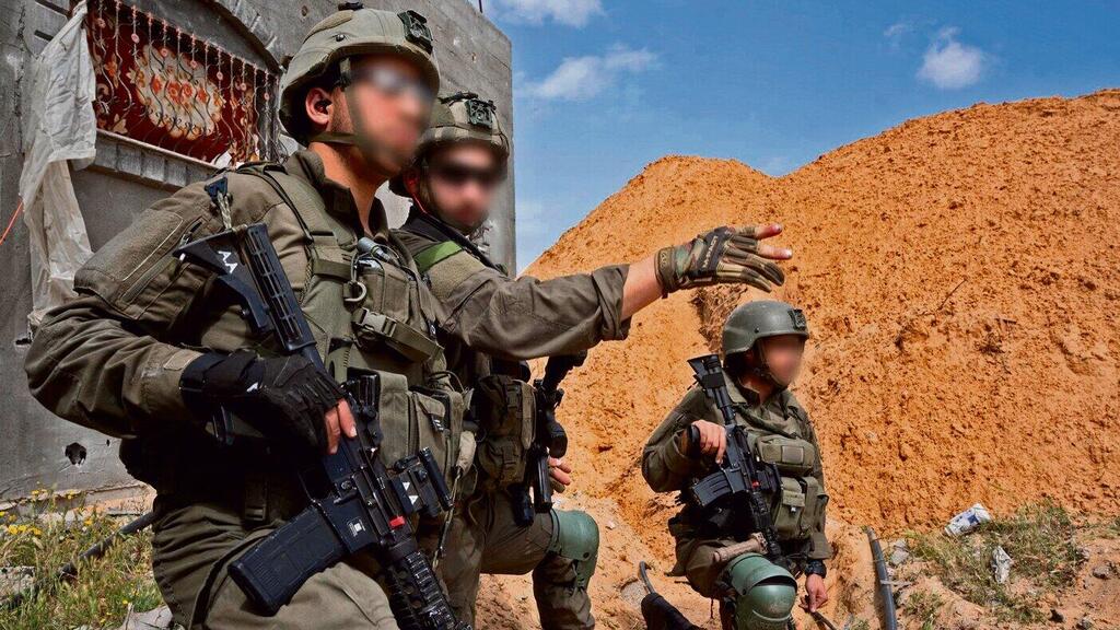 לוחמי צה"ל בעזה | צילום: דובר צה"ל yk14338675