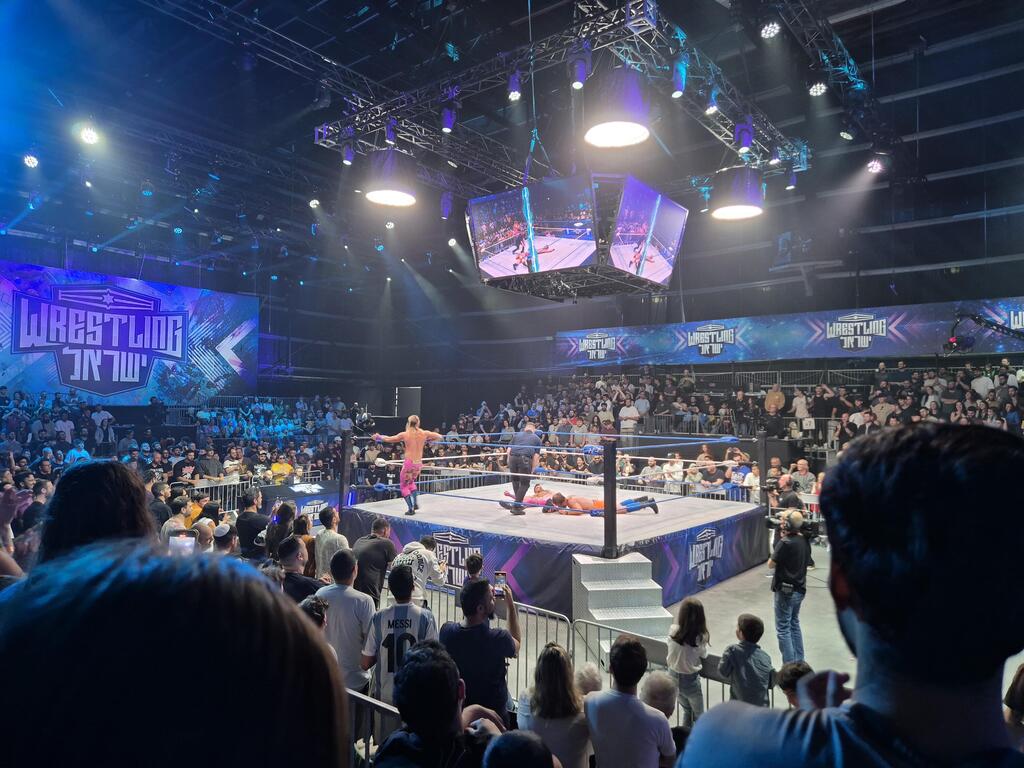 Wrestling Israel—looks and feels like the real deal (Photo: Assaf Kamar) נראה כמו הדבר האמיתי