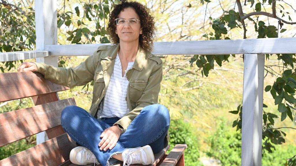 עינת וקס (צילום: הרצל יוסף ) עינת וקס, אלמנתו של איש השב"כ עמית ז"ל, וילדיה דניאל, אוריה וטליה