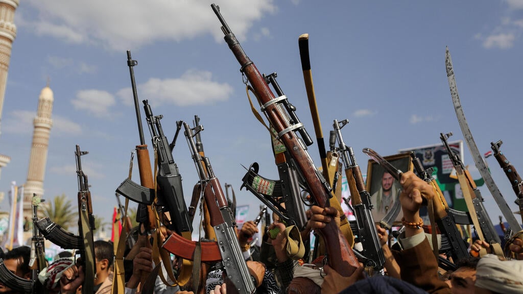 Houthis in Yemen (Photo: REUTERS/Khaled Abdullah) צנעא