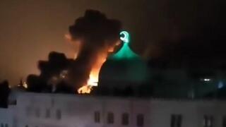 תקיפות באזור הכפרי של חמה, סוריה