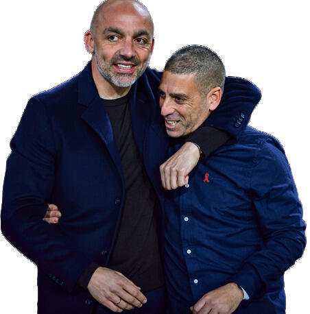 קוז'וך ולאזטיץ'. מי יחייך אחרון | צילום: עוז מועלם yk14355549