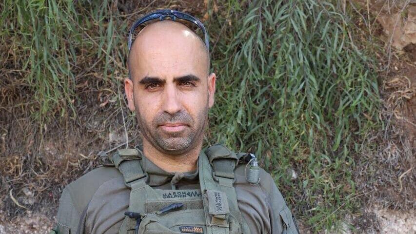 "המטרה שלנו - לסייע בהפחתת הנטל על המשרתים". פרץ (צילום: שאול גולן) שי, באימון של אוגדת גלעד, חטיבת יהונתן