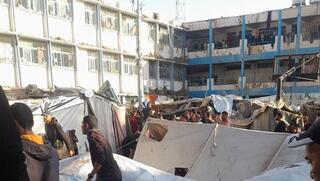 תקיפה במחנה אל-בורייג׳ ברצועת עזה