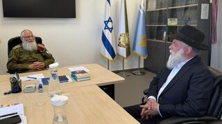 הפגישה בין הרב יונתן מרקוביץ