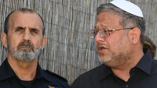 השר איתמר בן גביר בהצהרה על פעילות המשטרה בכפרים הערביים