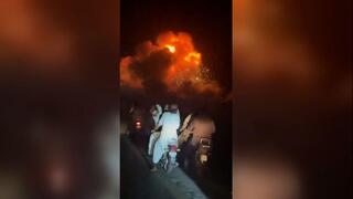 תיעוד מ תקיפה של הודו נגד פקיסטן באזור בהאוולאפור