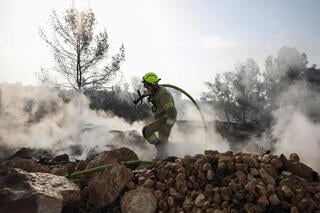 כיבוי שריפות בירושלים