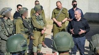 ראש הממשלה בנימין נתניהו בביקור חטיבה 5 בצאלים