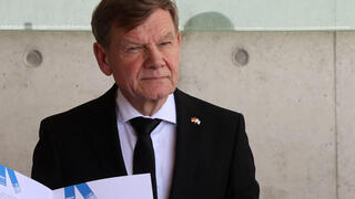 שר החוץ גדעון סער ושר החוץ של גרמניה יוהאן וודפול ביד ושם