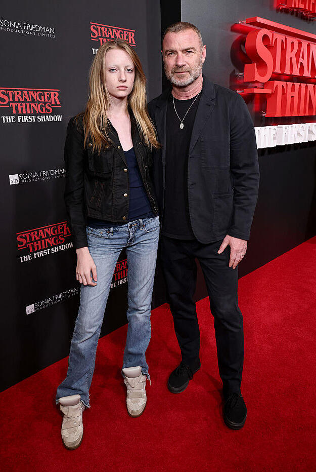 אבא גאה (צילום: Jamie McCarthy/Getty Images for Netflix) ליב שרייבר