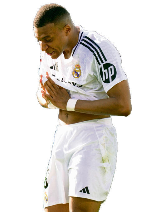 אמבאפה מתוסכל למרות השלושער | צילום: Jose Breton, AP yk14365188