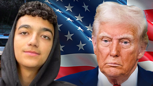 Edan Alexander and US President Donald Trump (Photo: Courtesy) Edan Alexander released from captivity