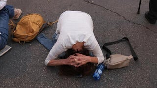אזעקה בירושלים  טיל חות'ים תימן כומתה צבע אדום 
