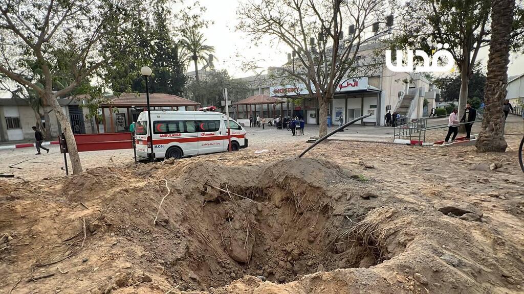 תקיפות בבית החולים האירופאי בחאן יונס