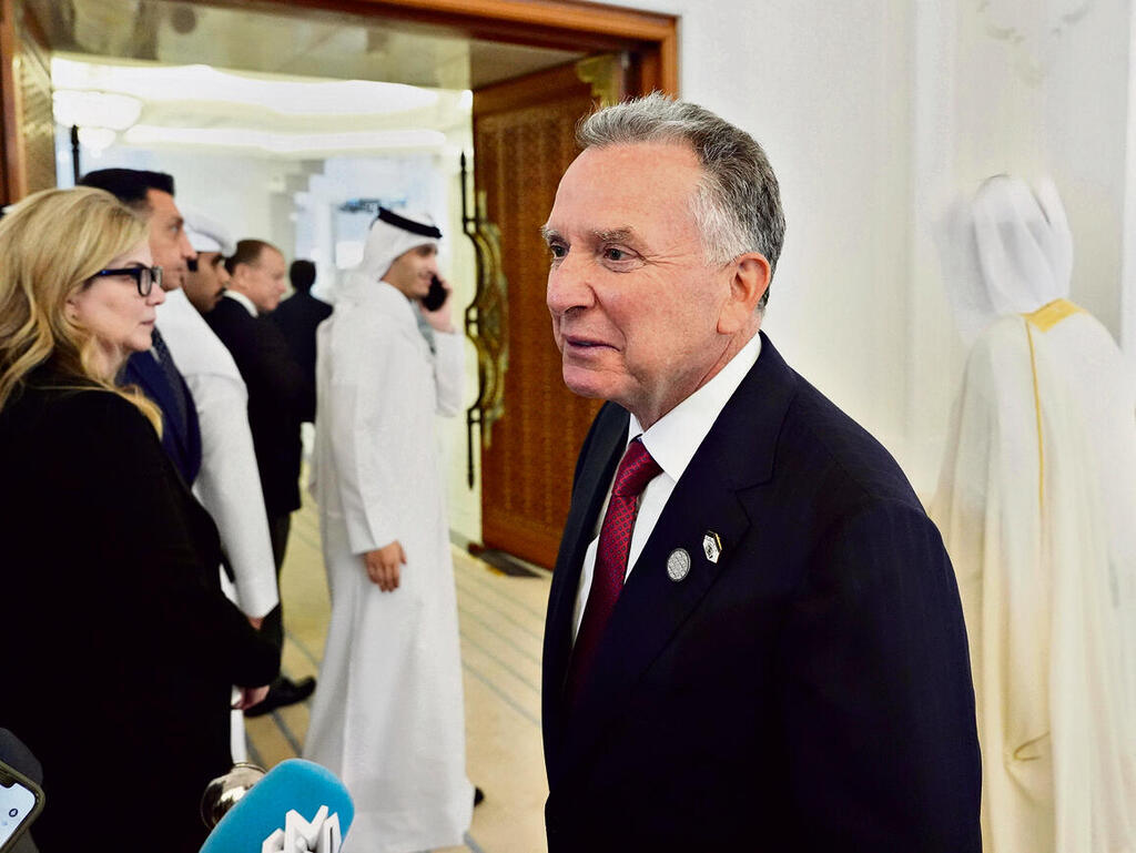 השליח סטיב וויטקוף בקטאר, אתמול | צילום: אי־פי, Alex Brandon yk14369926