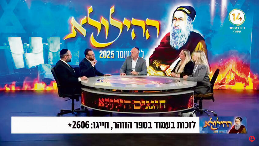 הבטחות סרק חסרות בושה. "חוגגים הילולא" yk14372155