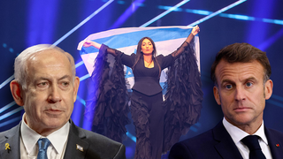 בנימין נתניהו עמנואל מקרון יובל רפאל 