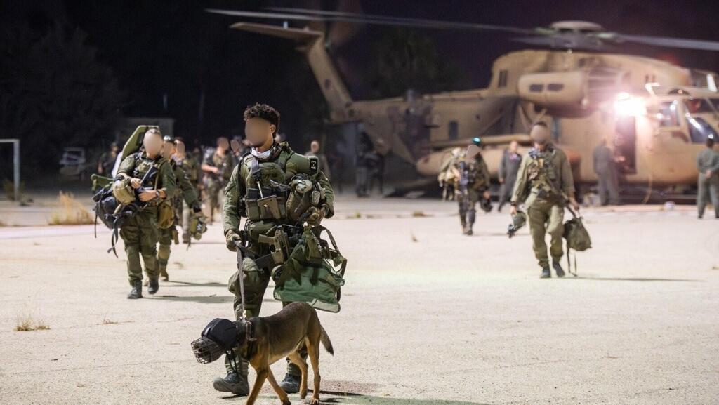 Shaldag fighters back at Tel Nof base (Photo: IDF Spokesperson's Unit) לוחמי שלדג בחזרה בבסיס תל נוף
