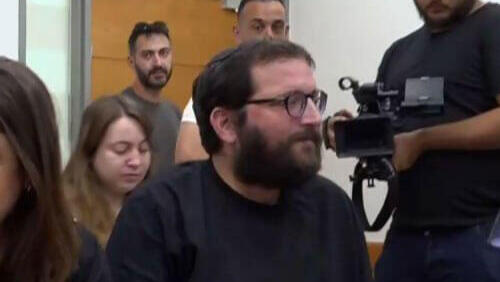 יונתן אוריך בדיון הארכת מעצר בשלום ראשון לציון