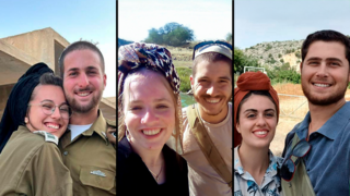 עברי דיקשטיין ז"ל ואלמנתו מרים דיקשטיין, יוסף יהודה חיראק ז"ל ואלמנתו אמונה חיראק, ישי אליקים אורבך ז"ל ואלמנתו יובל אורבך