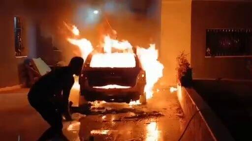 התפרעויות מתנחלים והצתות בתים ורכוש בבורקין