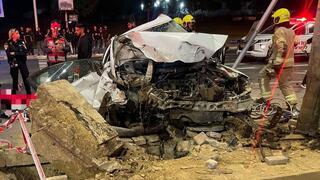 זירת התאונה בבאר שבע