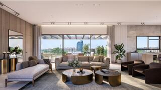 הדמיה של הפנטהאוז בפרויקט HaGaDa 