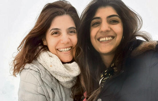 אורין גנץ עם בתה עדן זכריה ז yk14384876