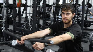 יאיר כץ בחדר הכושר