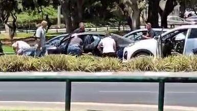 תיעוד: מעצר חולייה של 5 חשודים, חלקם משתייכים לכנופית SSQ-נתינים זרים שהיו בדרכם עפ