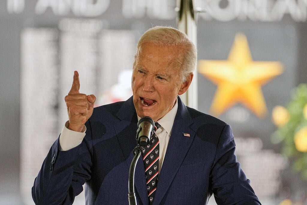 Critics argued the normalization condition had already been promoted under the Biden administration. Former President Joe Biden (Photo: REUTERS/Ken Cedeno) נשיא ארה"ב לשעבר ג'ו ביידן