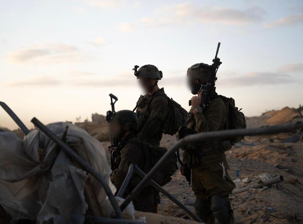 פעילות צה"ל ברצועת עזה (צילום: דובר צה"ל) פעילות צוות הקרב של חטיבת כפיר ברצועת עזה